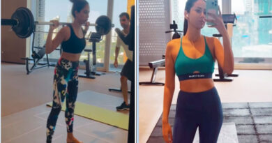 Shahid Kapoor's wife Mira Rajput says 'morning blues bye' after sweating it out in the gym!