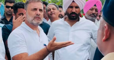 When stopped from entering a village in Punjab, Rahul Gandhi asked the police, "Is this not India?"