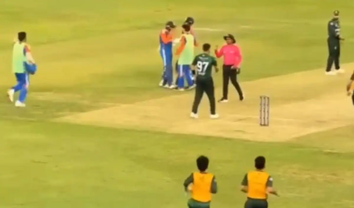 Rinku Singh intervened in the heated exchange between Abhishek Sharma and Haris Rauf, giving a befitting reply to the Pakistani players.