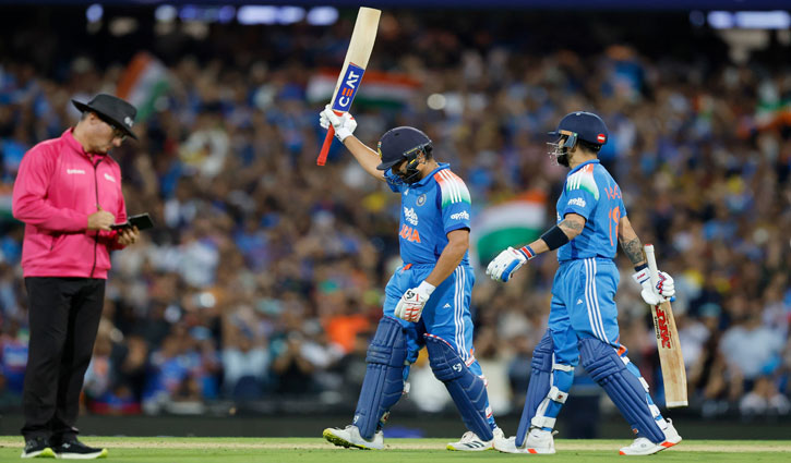 Rohit's century and Virat Kohli's superb batting saved India from a whitewash in Sydney