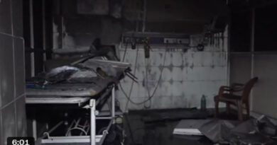 A massive fire broke out in the ICU of the trauma centre of Sawai Mansingh Hospital in Jaipur, killing eight patients, including three women.