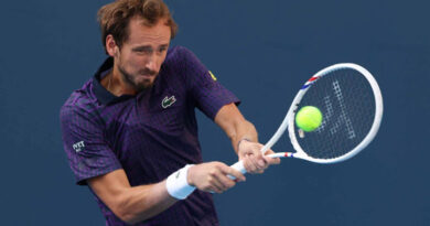 Daniil Medvedev argued with the chair umpire during his third-round match at the Shanghai Masters.