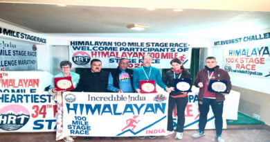 34th International Himalayan Run and Trek Competition concluded in Darjeeling, athletes from across the world laid special emphasis on environmental protection.