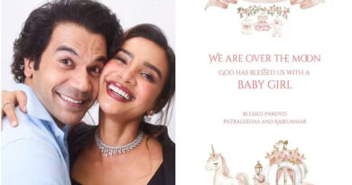 Rajkummar Rao and Patralekhaa welcome a baby girl on their fourth wedding anniversary