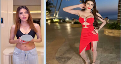 Sherlyn Chopra reveals her reasons for removing breast implants, “I no longer want to burden my body with anything.”