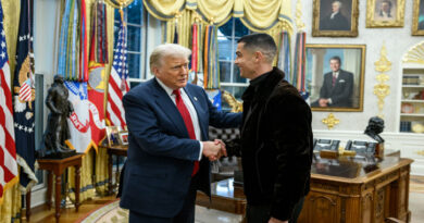 At a White House dinner, Trump said his son respects him more because of Ronaldo.