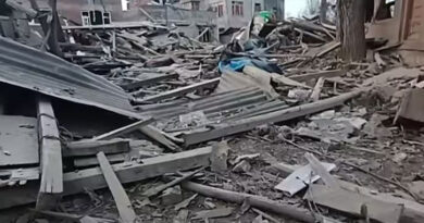 Security forces blew up the house of Delhi bomb blast accused Dr. Umar Nabi in Pulwama.