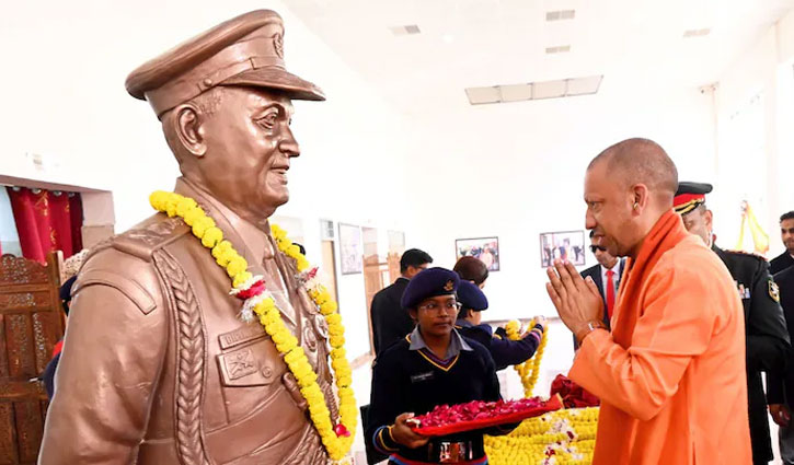 Celebrate warriors like General Bipin Rawat, not Alexander the Great: Yogi Adityanath