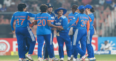 India completed a 5-0 clean sweep against Sri Lanka, with Harmanpreet's fighting half-century laying the foundation for the victory.