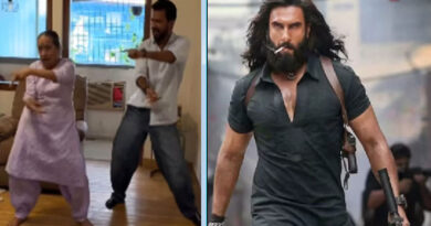 Ranveer Singh gave a funny reaction to Rupali Ganguly's mother's dance video on the song 'Shararat'.