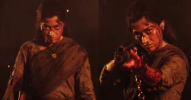 The teaser for 'Mysaa' has been released, showcasing Rashmika Mandanna in a new action-packed avatar.