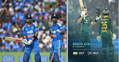 A record chase in Raipur snatched India's lead, with Virat Kohli's 53rd century and Gaikwad's maiden hundred failing to save the match