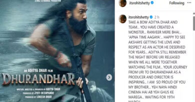 Rohit Shetty calls Dhurandhar a monster, a new form of Hindi cinema