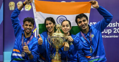 PM Modi congratulates Indian squash team on historic maiden World Cup win