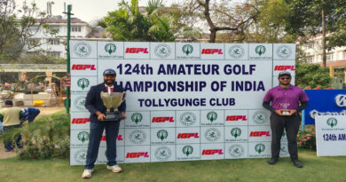 Noida golfer Sukhman Singh wins IGU 124th Amateur Golf Championship of India.