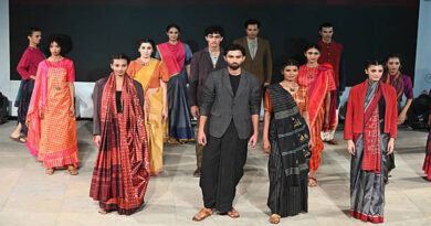 KVIC's grand fashion show at the National Crafts Museum