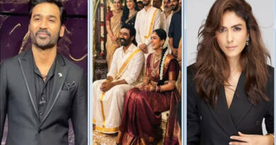 The viral wedding picture of Mrunal Thakur and Dhanush is fake and was created using AI.