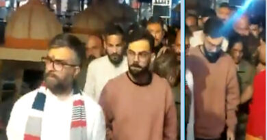 Virat Kohli offered prayers at the Shri Mahakaleshwar Temple in Ujjain.