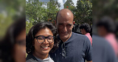 Akshaye Khanna's picture from the sets of 'Mahakali' surfaces; he will be making his debut in Telugu cinema.