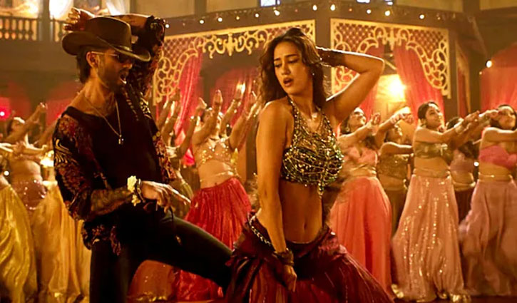 The new song 'Aashiqon Ki Colony' from 'O Romeo' has been released, featuring the sizzling chemistry between Disha Patani and Shahid Kapoor.