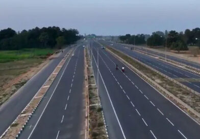 Uttar Pradesh's national highway network has grown by 34% in a decade, reaching approximately 11,000 km.