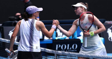 रायबाकिना ने इगा स्वियातेक को हराकर ऑस्ट्रेलियन ओपन सेमीफाइनल में बनाई जगह Rybakina defeated Iga Swiatek to reach the Australian Open semifinals.