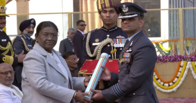 On Republic Day, Group Captain Shubhanshu Shukla was awarded the Ashok Chakra, presented by the President.