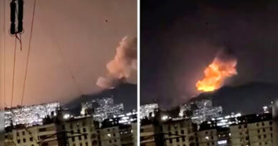 Sudden explosions and the sound of aircraft were heard in Caracas, the capital of Venezuela.