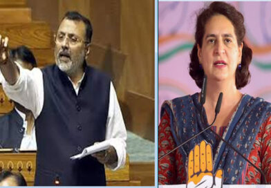 Nishikant Dubey's remarks on the Nehru-Gandhi family caused an uproar in the Lok Sabha, and Priyanka Gandhi responded.