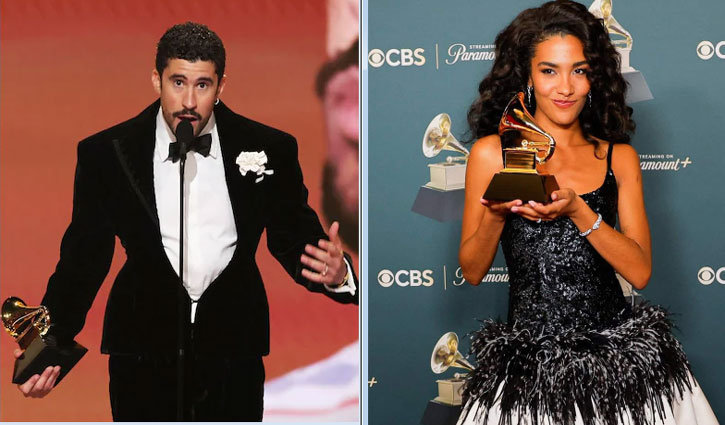 Grammy Awards: Artists including Bad Bunny and Billie Eilish spoke out against Trump's immigration policies.