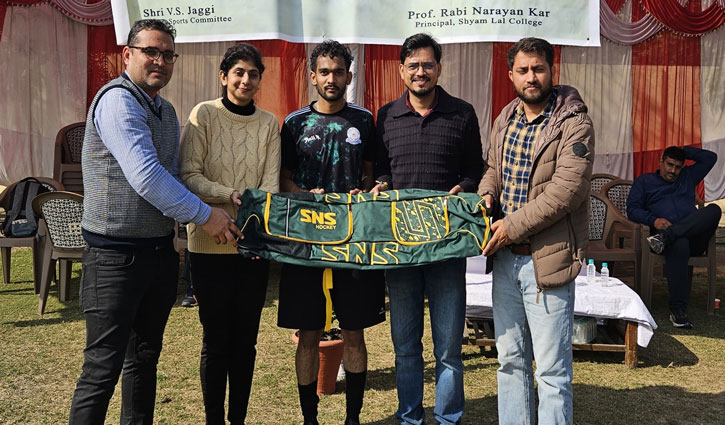 12th Padma Shri Shyam Lal Memorial Hockey Tournament: Shyam Lal College secures their fourth consecutive win and reaches the semi-finals.