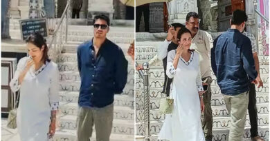 Malaika Arora visited a Jain temple in Rajasthan with her alleged boyfriend, Harsh.