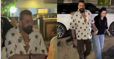 Sanjay Dutt Lashes Out at Paparazzi During Family Outing