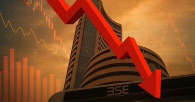 Sensex Plunges 1,500 Points; All Major Sectors Decline
