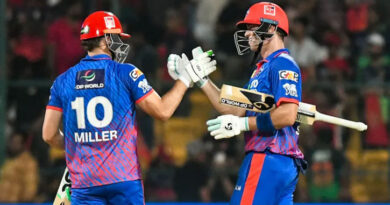 Bowlers, Stubbs, Miller power Delhi Capitals to tense six-wicket win over RCB