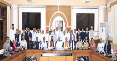 Nitish Kumar presided over the final meeting of the Bihar Cabinet and expressed gratitude to all colleagues.