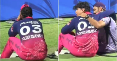 Tears in Vaibhav Suryavanshi's eyes following Rajasthan's defeat against KKR; he sat alone on the Eden Gardens ground.