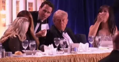 Shots fired during White House Correspondents' Association dinner; everyone, including Trump, is safe.