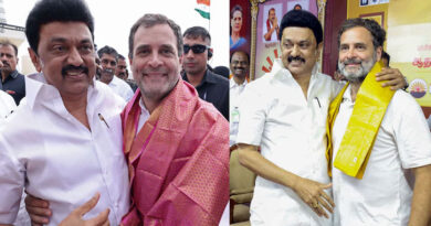 Angered by the Congress party's defection in Tamil Nadu, the DMK stated: "Never let them come near us."