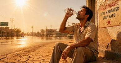 Severe heat wave grips the country, with temperatures crossing 47 degrees in many cities.