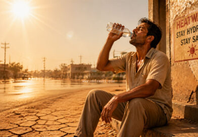 देशभर में भीषण गर्मी का कहर, कई शहरों में पारा 47 डिग्री के पार Severe heat wave grips the country, with temperatures crossing 47 degrees in many cities.