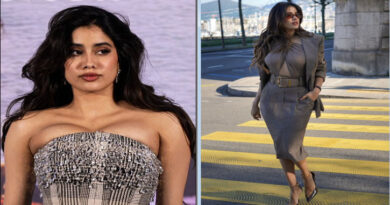 Bollywood star Janhvi Kapoor's glamorous dress from the Spring Collection has set the internet on fire.