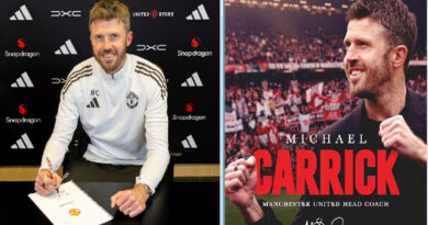 Michael Carrick will be Manchester United's new manager.