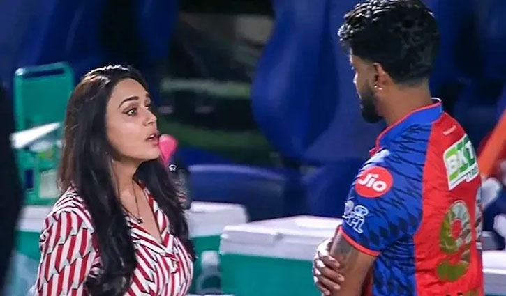 Heated exchange between Preity Zinta and Shreyas Iyer goes viral following PBKS's sixth consecutive defeat.