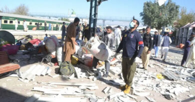 Suicide attack in the Pakistani city of Quetta leaves several dead; BLA claims responsibility.