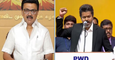 M.K. Stalin and Chief Minister C. Joseph Vijay Face Off Over Tamil Nadu's Economic Situation