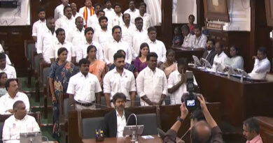 Vijay wins trust vote in Tamil Nadu; 144 MLAs vote in favor, DMK stages walkout from the House.
