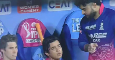 IPL 2026: Vaibhav Suryavanshi Misses Out on a Century Again, But His Conversation with Riyan Parag in the Dugout Grabs Headlines