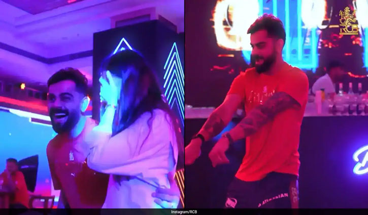 Anushka Sharma Amazed by Virat Kohli's Dance Moves After Winning IPL Trophy; Video Goes Viral