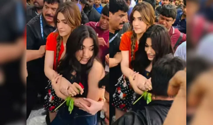 Kriti Sanon saved Rashmika Mandanna at a crowded Pune mall